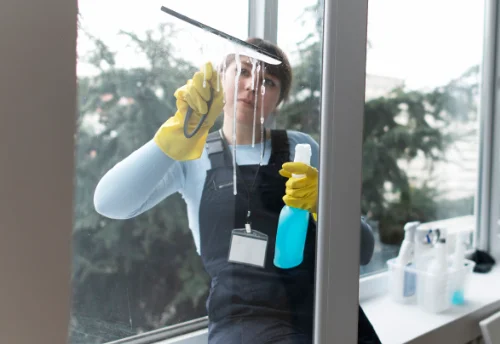 Nettoyage de vitres intérieures et extérieures à Vrigny